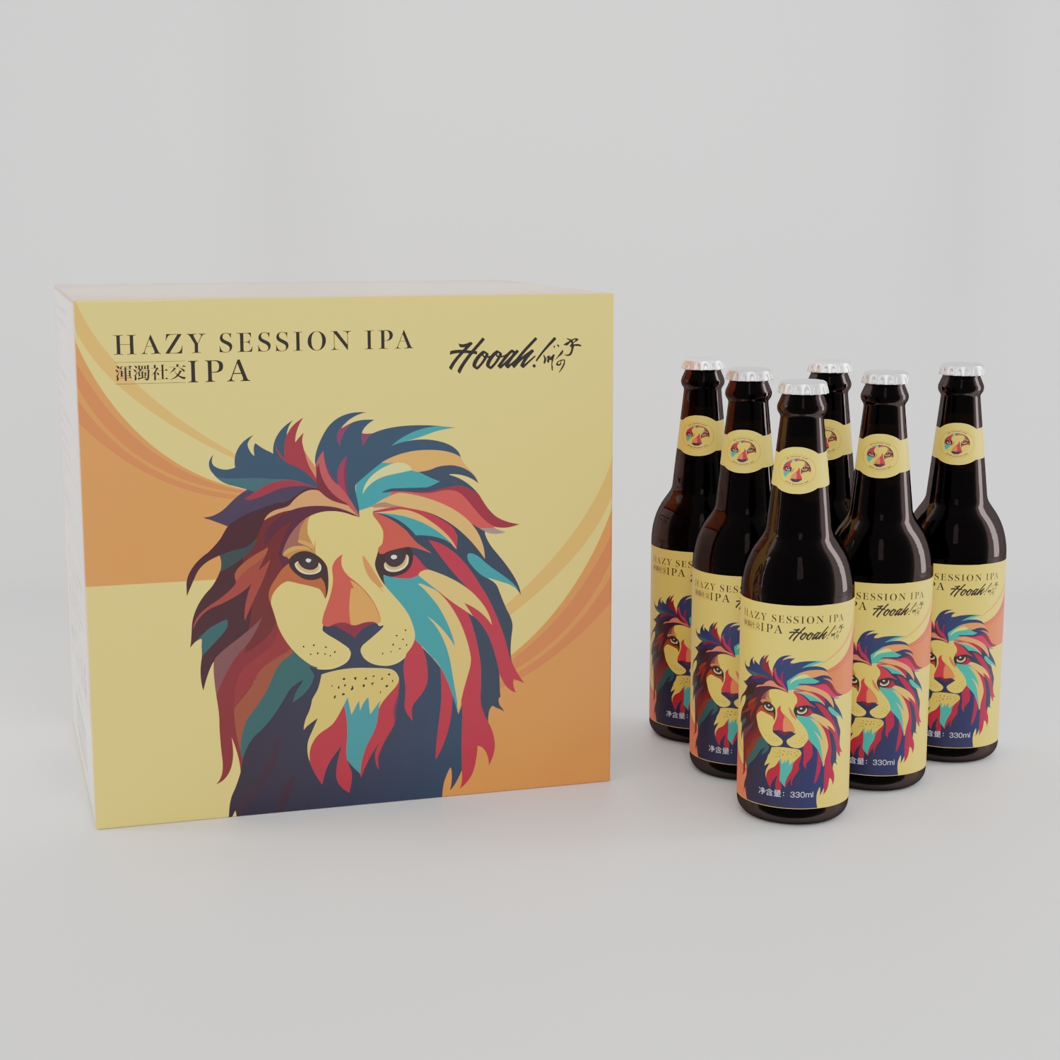 Hooah®浑浊社交 IPA